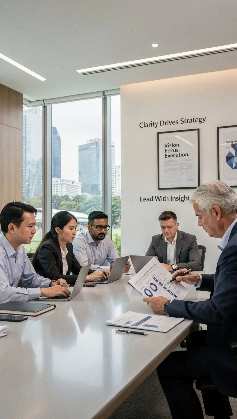 Modern office environment